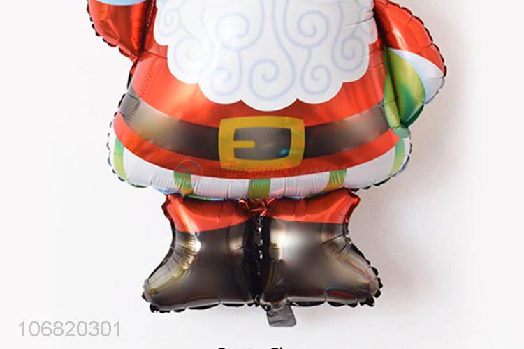 Best Sale Santa Claus Shape Colorful Foil Balloons