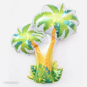 Hot Sale Tropical Palm Tree Shape Foil Balloon For Decoration