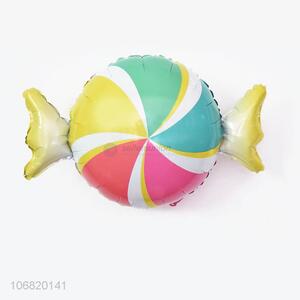 Good Quality Colorful Candy Shape Decorative Foil Balloon