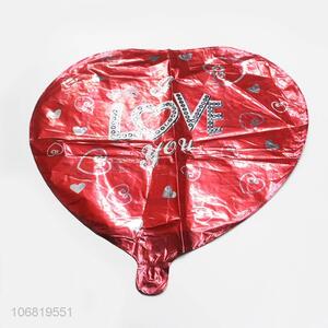 Fashion Style Colorful Heart Shape Foil Balloon