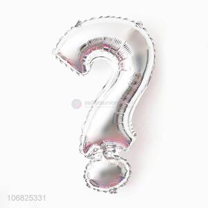 Unique Design Question Mark Shape Foil Balloon For Sale