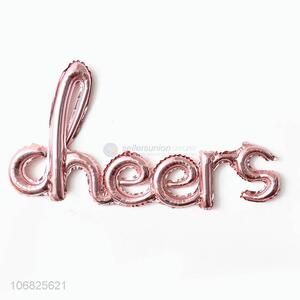 Best Selling Conjoined Letters Decorative Foil Balloon