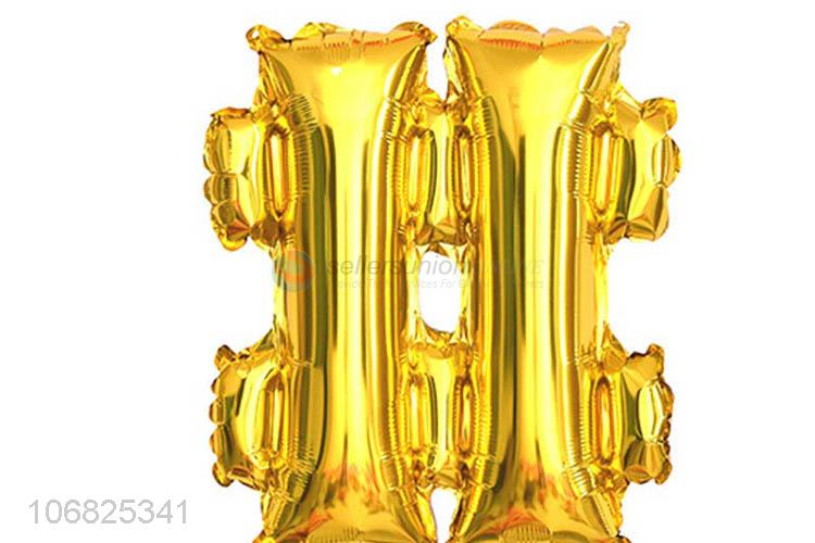 New Style Symbol Foil Balloon Fashion Room Decoration