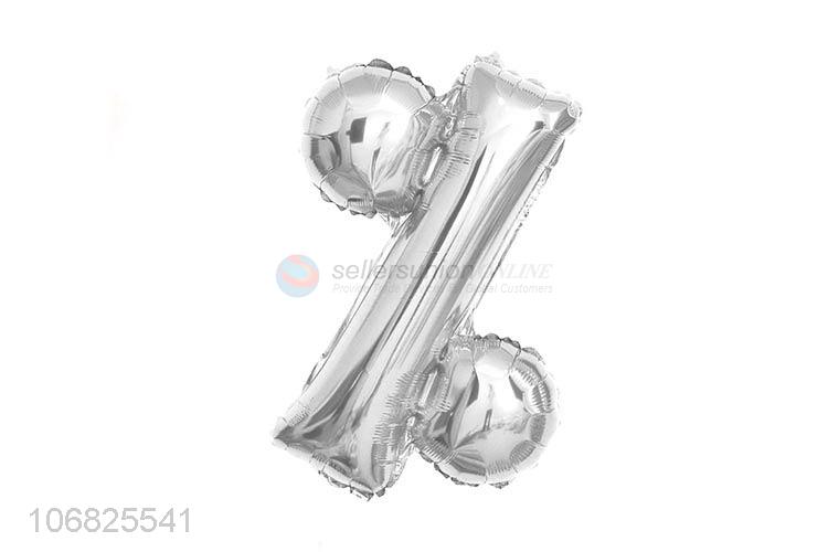 Creative Design % Symbol Foil Balloons Best Party Decoration