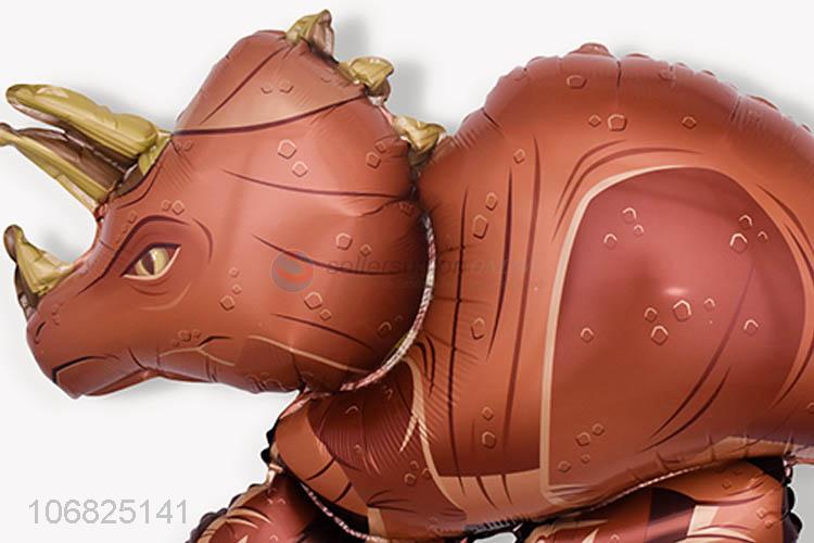 Hot Sale Triceratops Shape Foil Balloons Cool Balloon