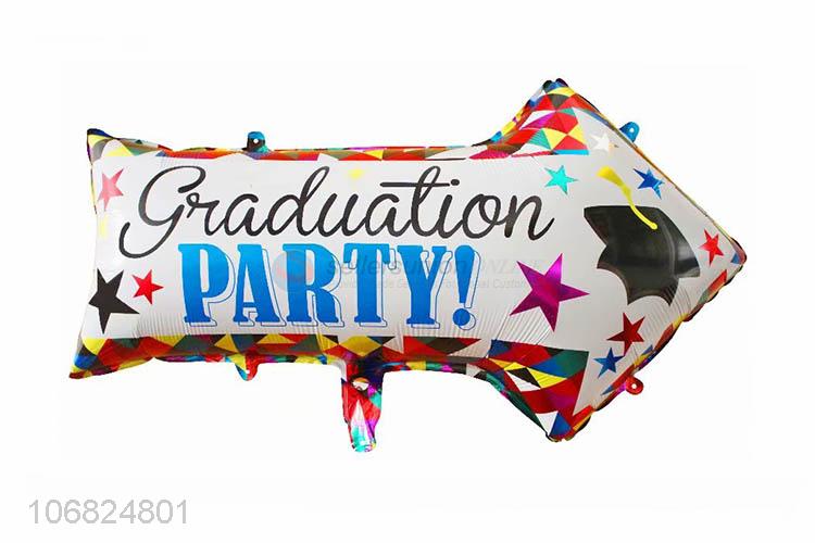 Best Sale Graduation Party Arrow Decorative Foil Balloon