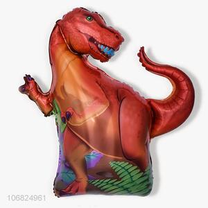 Wholesale Kids Popular Red Dinosaur Cartoon Foil Balloons