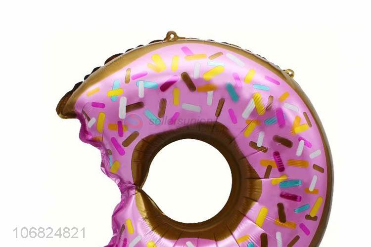 Custom Colorful Doughnut Shape Decorative Foil Balloon