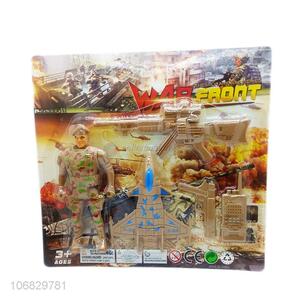 Top supplier plastic toy soldier military toys play set