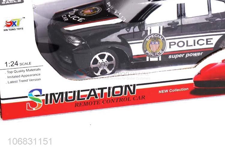 Best sale 4-channel simulation remote control police car toy