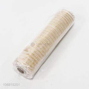 Fashion Gift Wrapping Gold Wire Packing Mesh Belt