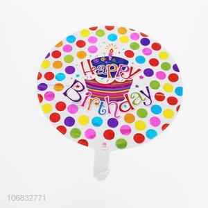 Good Quality Round Birthday Party Decorative Foil Balloon