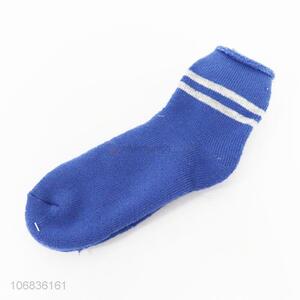 High sales winter warm socks polyester knitting socks