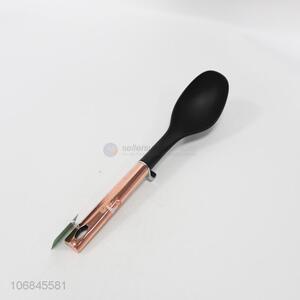 Hot Sale Nylon Meal Spoon With Metal Handle