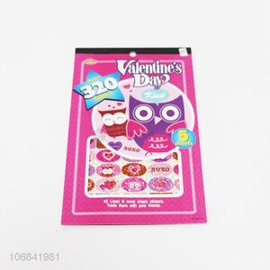 Bottom Price Cute Cartoon Animal Owl Design Decoration Sticker