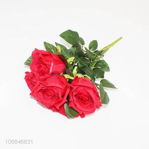 Top Quality Artificial Rose Colorful Fake Flower