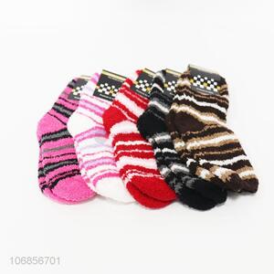Wholesale fashion men winter terry socks