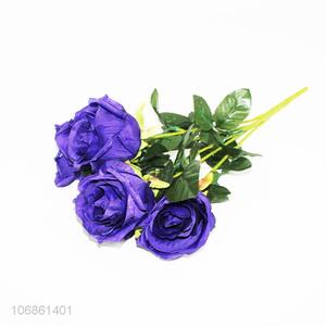 Factory price 5 heads simulation rose artificial rose