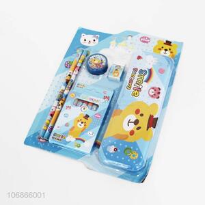 Factory Price Cute Cartoon Pattern Stationery Box Pencil Set