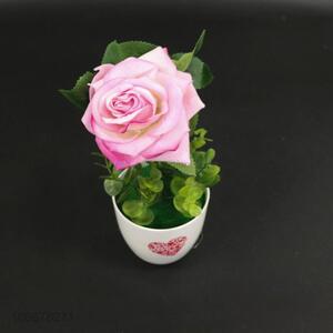 Custom decorative simulation flower fake rose flower