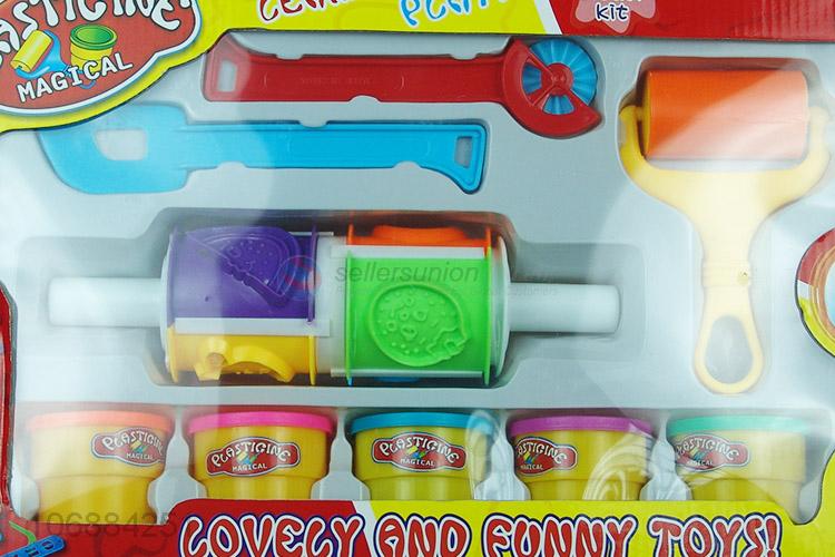 Dependable factory intelligent colored plasticine play dough molds for children