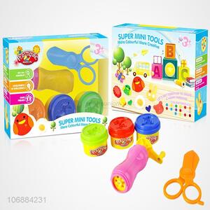 Hot sale educational diy colorful plasticine toy and clay molds kit