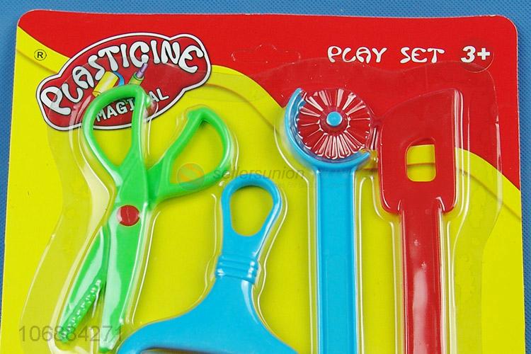 China manufacturer children educational creative color clay toys with plastic molds