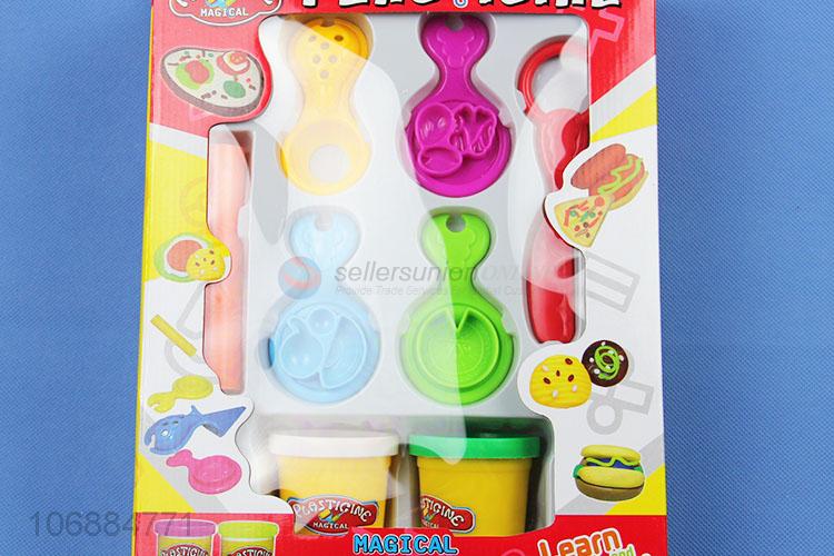 China supplier diy color plasticine modeling clay and clay tools set