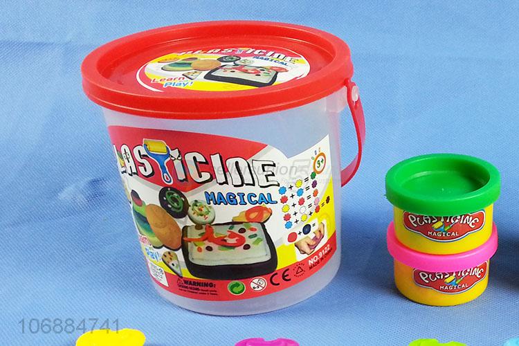 Credible quality intelligent colored plasticine play dough molds for children