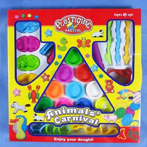 Best sale educational diy colorful plasticine toy and clay molds kit