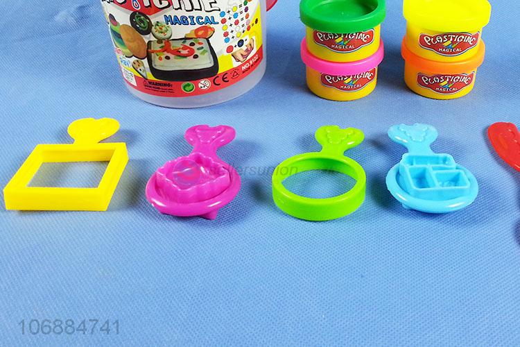 Credible quality intelligent colored plasticine play dough molds for children