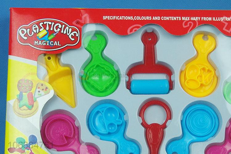 Hot selling colorful reusable modelling clay plasticine molds for kids