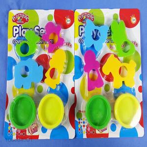 Bottom price non-toxic kids plasticine modeling clay toys with clay tools