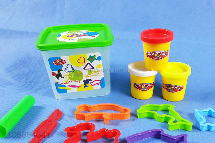 Professional supply colorful reusable modelling clay plasticine molds for kids