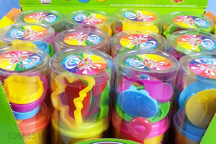 China maker intelligent colorful play dough and clay molds for kids