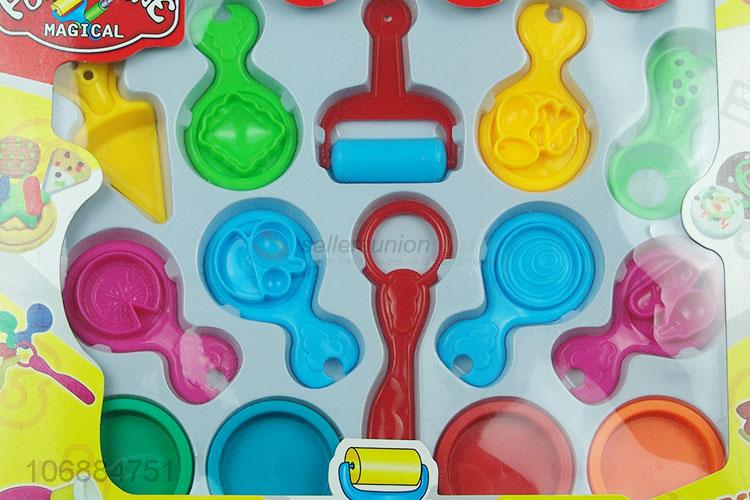 Hot selling colorful reusable modelling clay plasticine molds for kids