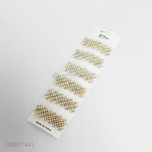 Top selling 6pcs acrylic beads iron hairpins