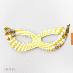 New arrival golden paper eye masks for festival, costume party