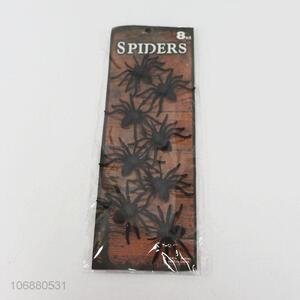 Hot sale Halloween decoration horrible plastic spiders
