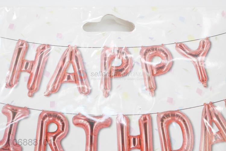 China maker birthday party supplies letters shape foil balloons