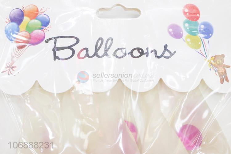 Good quality wedding party decorative latex confetti balloons