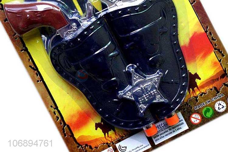 Hot Selling Double Plastic Cowboy Gun Set