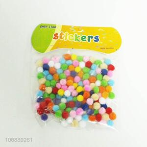 Wholesale 180 Pieces Diy Color Mini Tinsel Pompon Ball
