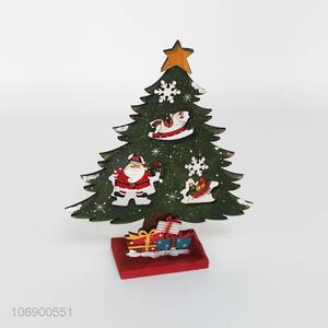 Wholesale new design christmas tree wood artificial christmas tree