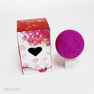 Wholesale colorful ball shape led night light for decoration