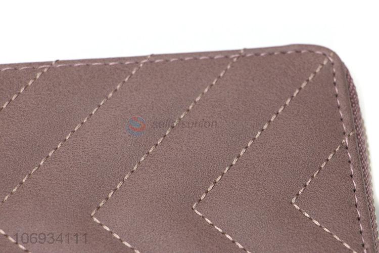 Best Quality Leather Long Wallet Fashion Women Card Holder