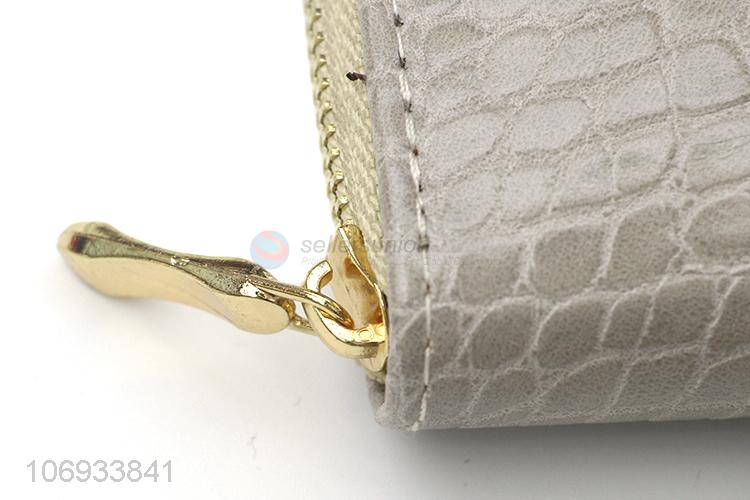 Best Seller Ladies Zip Clutch Purses Ladies Long Wallet