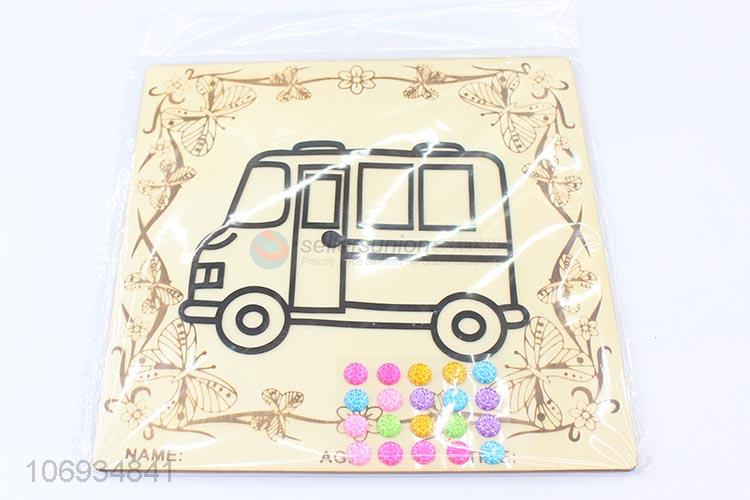 New Selling Promotion Children'S Diy Craft Set Snow Mud Clay Painting Board With Clay