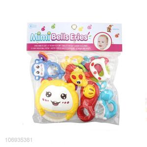 Most Popular Customized Educational Infant Toys Plastic Bell Toy Set