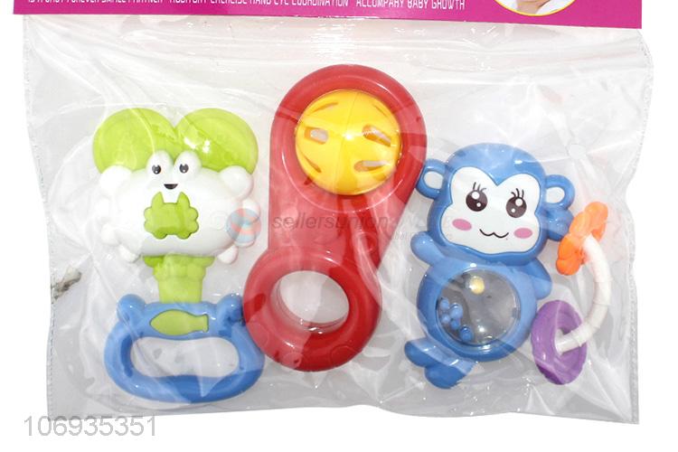 Direct Price Educational Infant Toys Plastic Rattles Toys Baby Hand Bell Toys